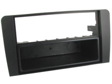 Pour Audi A3 8P 2003-2012 Voiture Radio Stéréo Simple din Panneau Façade Noir