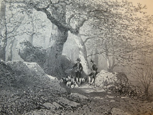 René louis demoraine - louis, litho