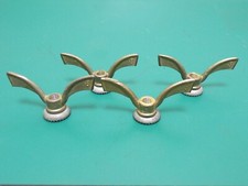 4 Ecrou papillon SOVA velo 8 mm course ancien vintage old french bicycle nuts