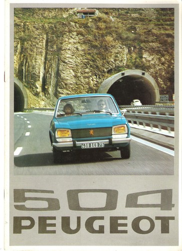 Peugeot 504 berline - 504, break