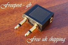 24k Or Casque Adaptateur Pour