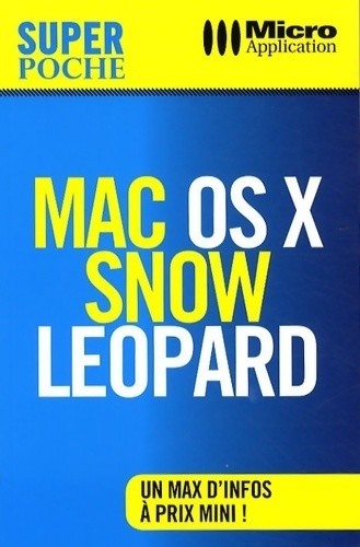 Mac snow léopard - x,