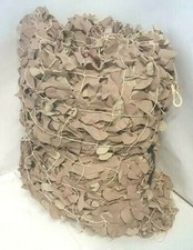 Véritable filet de camouflage beige armée NEUF surplus militaire désert sable