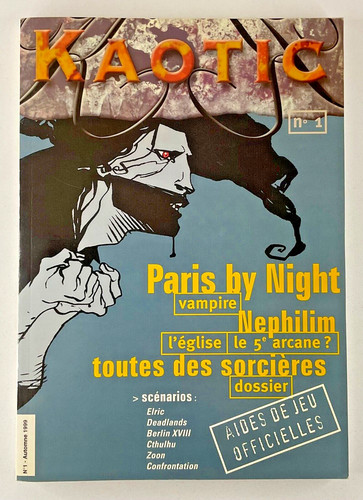 Magazine jeu rôle - magazine, de