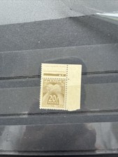 /TIMBRE DE FRANCE TAXE NEUF SANS CHARNIERE N° 77 ** Bord De Feuille