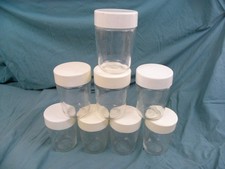 8 POTS DE YAOURTS SEB COUVERCLES BLANCS