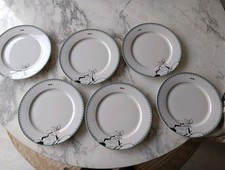 Hergé- Assiette Tintin- Porcelaine - Sérigraphiée - L oreille cassée - 1996