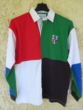Maillot rugby TOURNOI 6 NATIONS vintage coton shirt jersey Lansdowne 11 12 ans