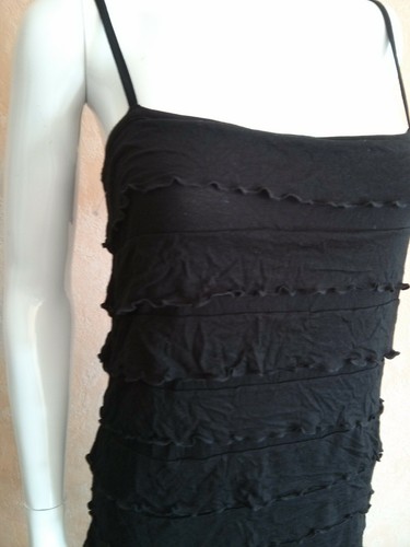 Robe noire teddy - robe, neuve