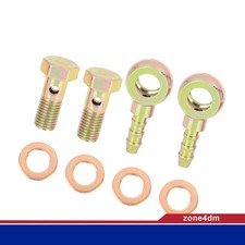 2 raccords boulon cannelure