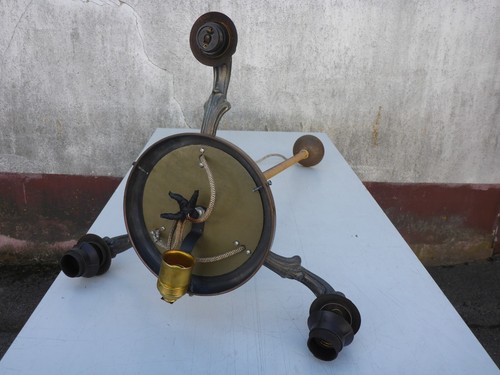 Support lampe ancienne de - de,