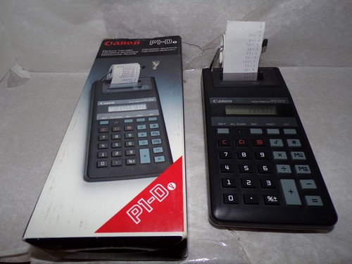 Calculatrice imprimante - , *