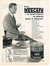 PUBLICITE ADVERTISING   1959   NESCAFE  café soluble