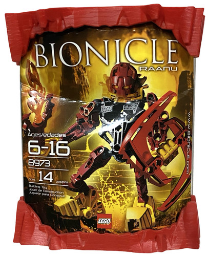 Lego 8973 bionicle raanu - bionicle, new