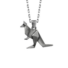Collier origami kangourou en