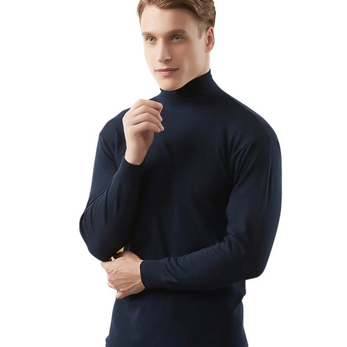 Turtleneck undershirt men - undershirt,