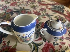 Duo Sucrier Pot Lait bernardaud Borghese Années 90  Neuf