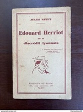 Jules Rivet: Edouard Herriot