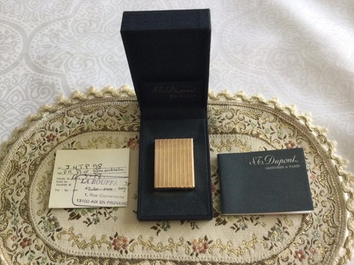 Briquet dupont plaqué - , t.