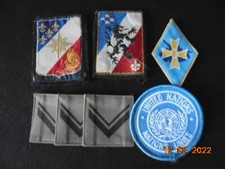 Divers écussons grades 