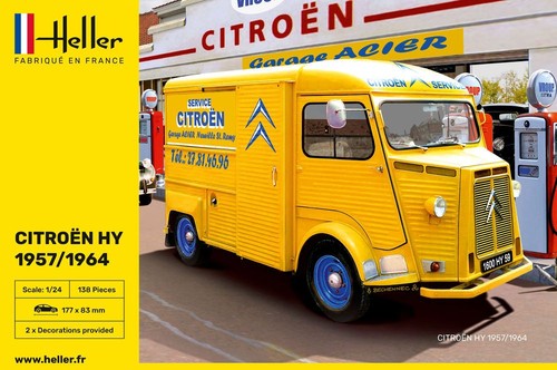 Maquette citroen 57 64 - 1/24, 57/64