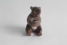 Porte dé à coudre Ours bois