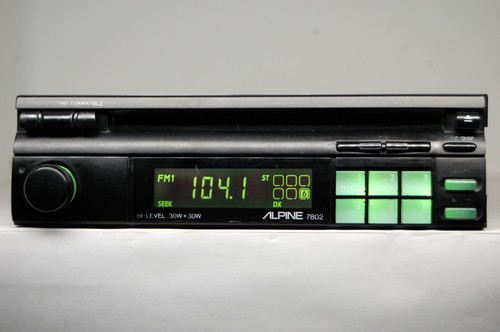 Vintage alpine 7802 cd - alpine, fm/cd