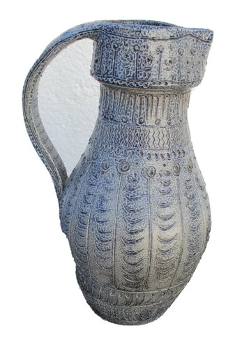 Pichet pansu terre chamottée