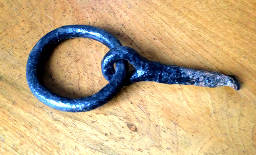 Ancien grand anneau attache - ancien, d'attache