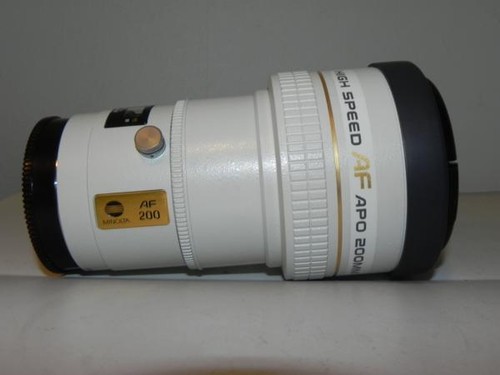 Objectif minolta 200mm - objectif,