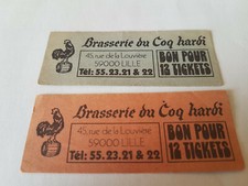 2 tickets bière COQ HARDI