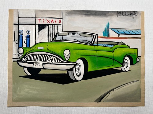 Bernard buffet - buffet, (fait