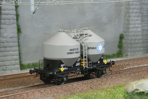 Wagons cimentier demarle - wagons, cimentier,
