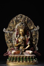 Bronze Painted GARUDA Pattern