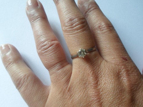 Bague argent massif - bague, en