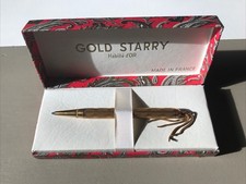 Ancien Stylo Bille Gold Starry
