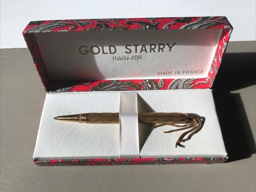 Ancien stylo bille gold - stylo,