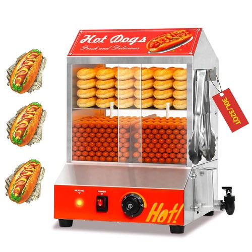 Commercial hot dog steamer - commercial,