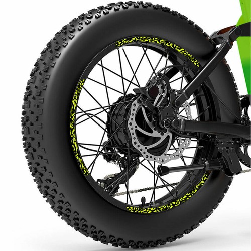 Autocollants jantes vélo - , fat