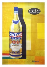 AFFICHE  POSTER    CINZANO