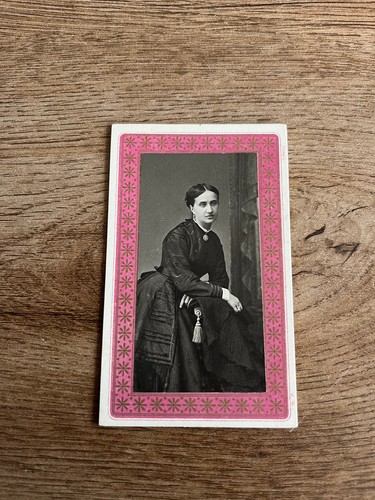 Photo ancienne cdv - photo, femme