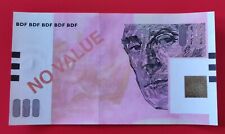 Billet Echantillon "No Value"