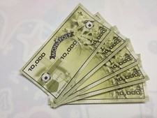 LOT X5 BILLET DE 10.000