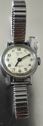 Montre mecanique femme acier