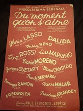 Partition Du moment qu'on