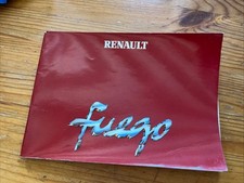 Manuel notice d’entretien Utilisation Renault FUEGO TL GTL GTS automatic