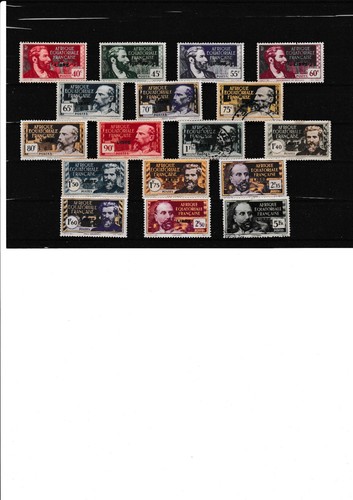 France timbres colonie - , aef