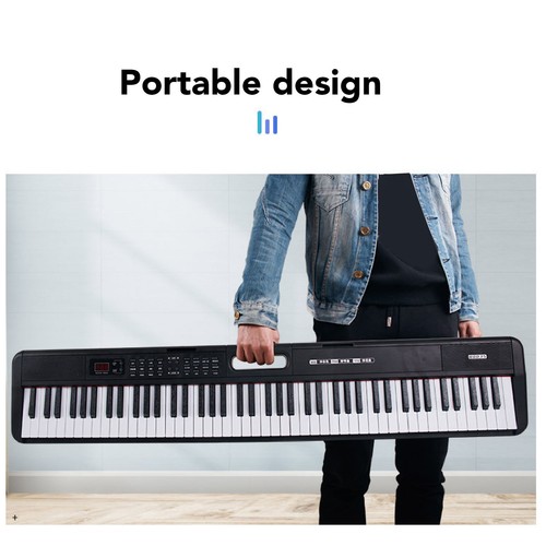 Piano keyboard touches - piano,