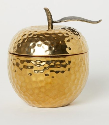 Bougie parfumée dorée - bougie,
