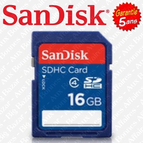 Carte mémoire sdhc sandisk - mémoire, sd